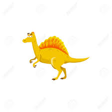This kid's backpack is made of environmentally friendly, very soft, and durable neoprene. Spinosaurus Dino With Tall Neural Spines Growing On Back Isolated Royalty Free Cliparts Vectors And Stock Illustration Image 165541375