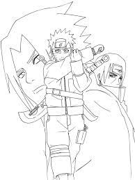 Long time ago, they were very close, but after horrible actions of utachi they became enemies. Naruto Sasuke And Itachi Coloring Pages Cartoons Coloring Pages Coloring Pages For Kids And Adults