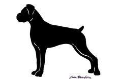 Black And White Boxer Dog Tattoo Ideas Pin By Jennifer Smith On Tattoos Boxer Dog Tattoo Dog Outline Boxer Dogs Art