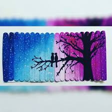 A08629d04cbcb2b1a129f1c381518b8b Jpg 736 736 Piksel Stick Art Popsicle Stick Art Creative Artwork
