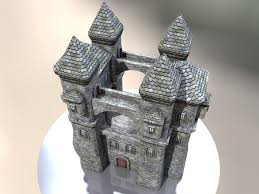 Top marken günstige preise große auswahl. Papiermodell Burg Designed Mit Cinema4d And Pepakura