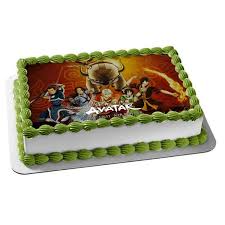 Avatar The Last Airbender Edible Cake Topper Image Abpid51415 1 4 Sheet Walmart Com In 2021 Edible Cake Toppers Edible Cake Cake Toppers