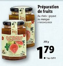 Offre Preparation De Fruits Chez Lidl