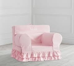 Shop online pottery barn kids ksa offers kids & baby furniture, bedding, decor, toys designed to inspire, shop a baby toys to find the perfect present, and more. Pink Ruffle Anywhere Chair Kids Armchair Pottery Barn Kids