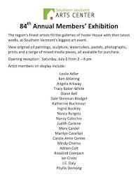 84 Annual Members' Exhibition