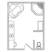 Mirror placement in relation to the window is important too. 21 Bathroom Floor Plans For Better Layout