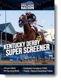 Check below for free past performances from various trainers, farms and stables updated daily! Super Screener Kentucky Derby Picks