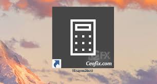 Hesap Makinesi Kisa Yolunu Masaustune Ekleme Hesap Makinesi Kis Windows 10
