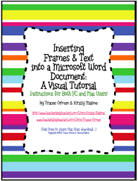 How To Insert Frames Borders With Text In Microsoft Word Microsoft Word Document Words Word Document