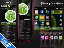 1)open your browser (like nokia express,uc browse,opera mini) open. Analog Clock Green Theme Nokia X2 00 I Free Store Wb7themes