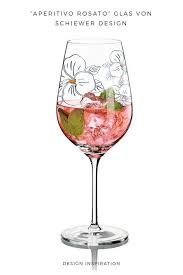 Apertivo Rosato Von Schiewer Design Fur Ritzenhoff Bicchiere