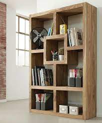 raumteiler yoga 120x180 sheesham natur 7 facher by wolf muebles muebles para libros decoracion de estante