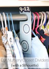 I used mod podge to get the paper to stick to the dividers. Diy Nursery Clothes Closet Dividers