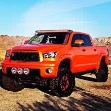 Sales tax, tag, title, registration fees, government fees, tag agency/electronic filing fees not included in quoted price. Love This Orange Tundra Toyota Trucks Tundra Truck Toyota Tundra