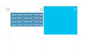 Display Html And Image In Full Calendar Extensions Yii Framework Forum