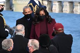 Obama has certainly not held back her feelings on the trump administration. Michelle Obama Wears Bouncy Curls To Biden Inauguration 2021