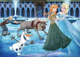 Wir haben für euch eine schultüte selber gebastelt. Anna Elsa Kristoff Olaf Und Sven Erwachsenenpuzzle Puzzle Produkte Anna Elsa Kristoff Olaf Und Sven
