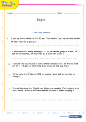 Get 5 days of independent activities in reading, writing and math for second graders with week 1 of this independent study packet. Math Logic Games Quizzes And Worksheets For Kids