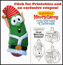 Veggietales Merry Larry And The True Light Of Christmas Giveaway Winner Announced Just A Little Creativity