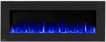 The electric firebox is surrounded by a black tempered. Napoleon Allure Nefl42fh Mt Mesh Front Wall Hanging Electric Fireplace Black 42 Inch Home Kitchen Heating Cooling Air Quality Fcteutonia05 De