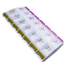 Pill Case ~ Easy Open 14 Slot - Dental Aesthetics