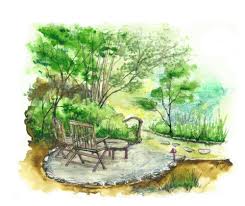 Representer Un Jardin In 2020 3d Concept Art Outdoor