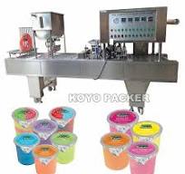 Plastic Cup Fruit Flavor Juice Jelly Packing Machine - Cup ...