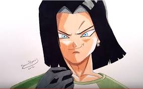 Doragon bōru zetto kyokugen batoru!! How To Draw Android 17 From Dragon Ball Super Dragon Ball Z Drawing