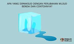 We did not find results for: Apa Yang Dimaksud Dengan Perubahan Wujud Benda Dan Contohnya Penulis Cilik