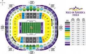 Minnesota Vikings Seating Chart Bing Images Minnesota