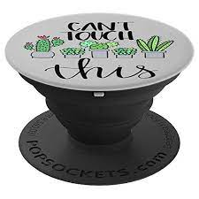 Cactus watermelon expanding stand grip mount phone socket fold mobile smartphones pocket desktop bracket phone stand holder. Can T Touch This Cactus Cacti Popsockets Grip And Stand For Phones And Tablets Buy Online In Bahamas At Bahamas Desertcart Com Productid 92096514