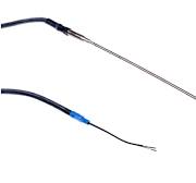 Jumo 901250 Type J Thermocouple 250 mm Length, 3 mm Diameter, 200 °C → 1200 °C Max