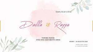 21 contoh desain elegan banner pernikahan damainesia. Download Template Banner Pernikahan Psd Siap Edit Dyp Im