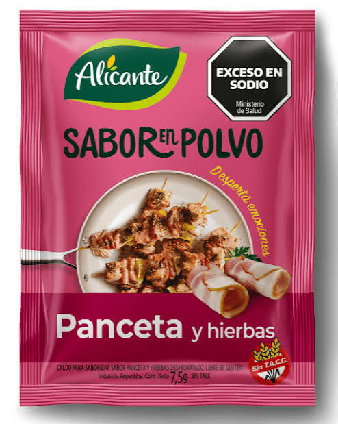SABORISANTE EN POLVO PANCETA Y HIERBAS