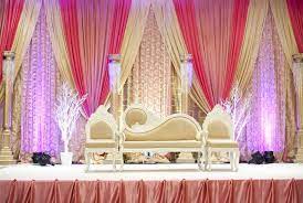 Stage Decor And Draping Pakistani Wedding Decor Wedding Stage Design Dream Wedding Venues