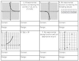 Domain and range of polynomial, fractional, irrational and integral part functions. Foldable Domain And Range Of Exponential Functions From Multiple Representations