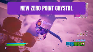 As one of the most popular fortnite content creators. Fortnite Guide New Zero Point Crystal Gameplay Where You Can Find Them What Do They Offer Youtube