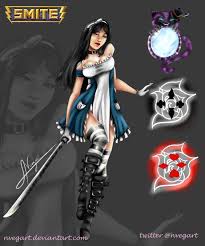 Smite Skin Concept Amaterasu Madness Smite Skins Amaterasu Smite