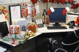 One of the easiest ways to create a welcoming atmosphere in your office cubicle is to make it smell great. Creative Inspirational Work Place Christmas Decorations Godfather Style
