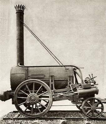 Stephenson's Rocket, historical image - Stock Image - C022/8939 - Science Photo Library