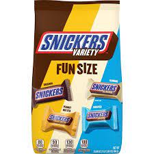 Snickers Fun Size Chocolate Candy Bars Variety Mix 35 09 Ounce Bag Walmart Com In 2020 Chocolate Candy Bar Chocolate Candy Fun Size Snickers