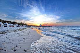 Sonnenuntergang Timmendorfer Strand Ostsee Ostsee Timmendorfer Strand Urlaub