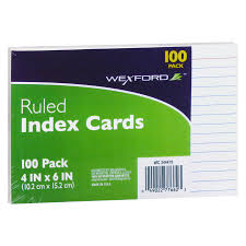 We did not find results for: Wexford Ruled Index Cards 4 X 6 Inch White Walgreens
