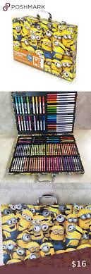 Nwot Minion Art Case Art Case Minion Art Washable Markers