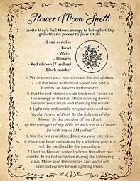 Planting calendar from the farmers' almanac. Full Flower Moon Spell Ritual May Spells8
