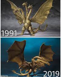 The titular kaiju from godzilla series. King Ghidorah Godzilla Monstros Dragoes