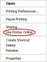 Set the correct printer port on diagnose and repair printer. Canon Knowledge Base Resolve A Printer Is Offline Message Windows