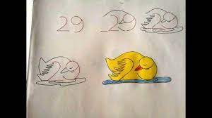 نتيجة بحث الصور عن الرسم بالارقام والحروف super easy drawings easy drawings number drawing