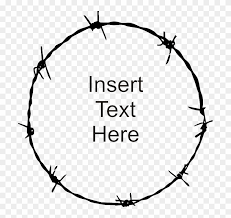 Barb Wire Clipart Barbed Wire Circle Vector Free Transparent Png Clipart Images Download