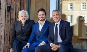 George Clooney visits Gleneagles Hotel in Perthshire for charity event